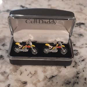 Dirtbike cuff links